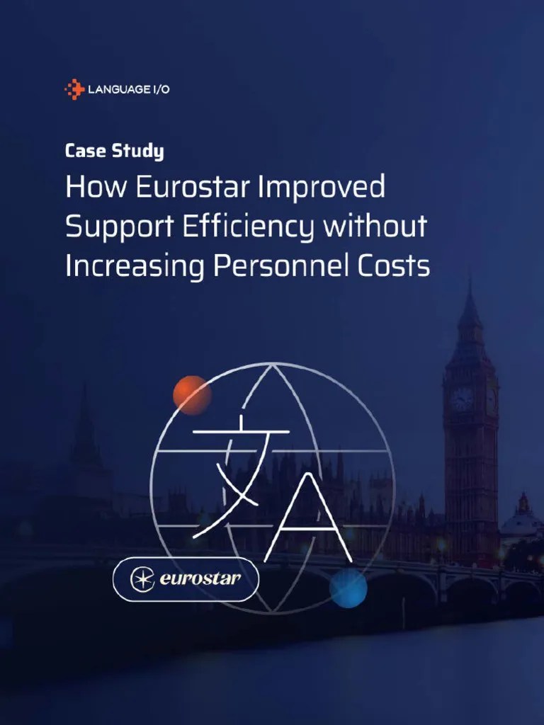 Case Study - Eurostar 1 | PDF