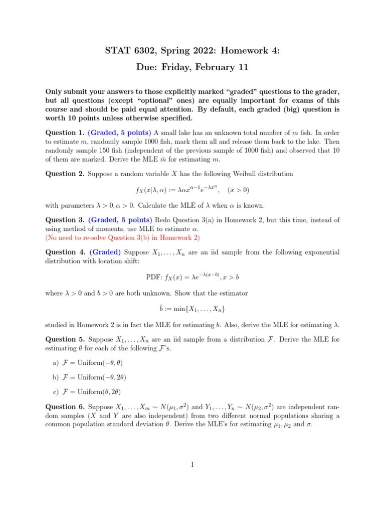 Homework 4 | PDF
