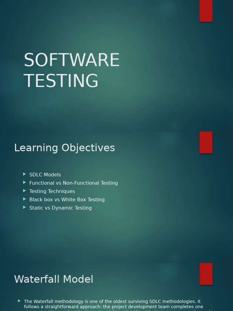 Software Testing | PDF