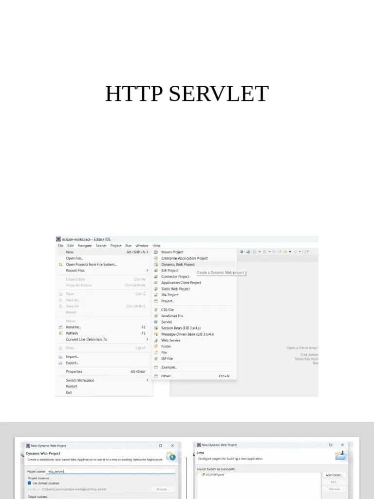 HTTP SERVLET | PDF