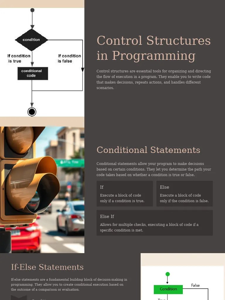 Control Structures In Programming | PDF