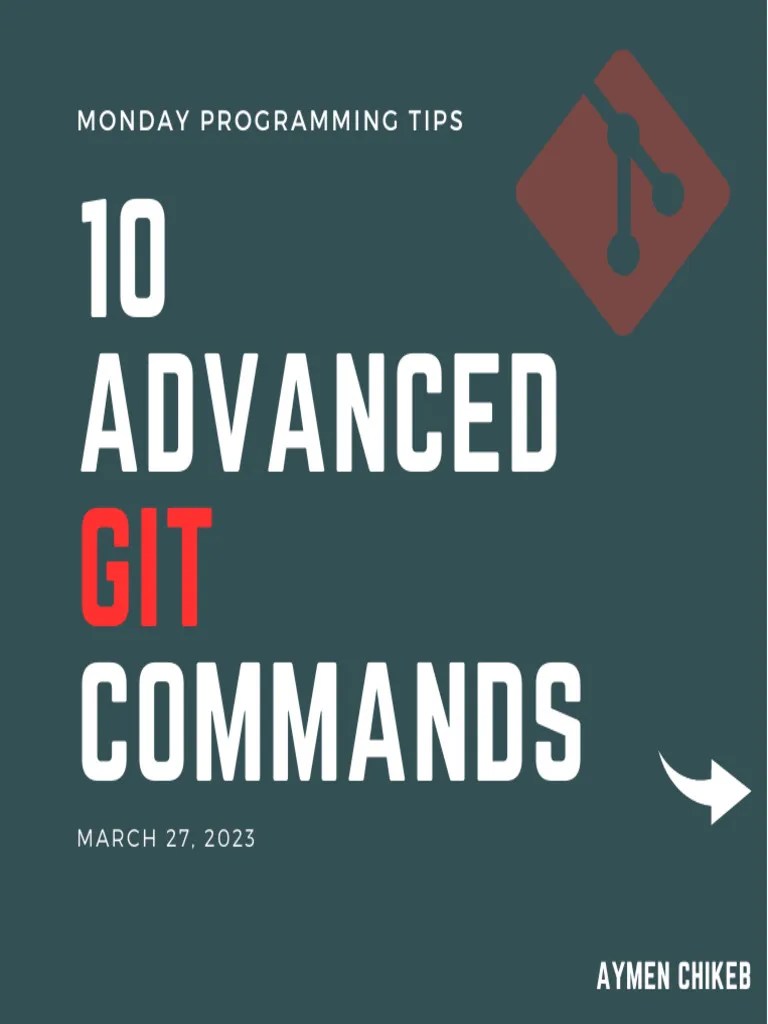 10 Advanced Git Commands | PDF