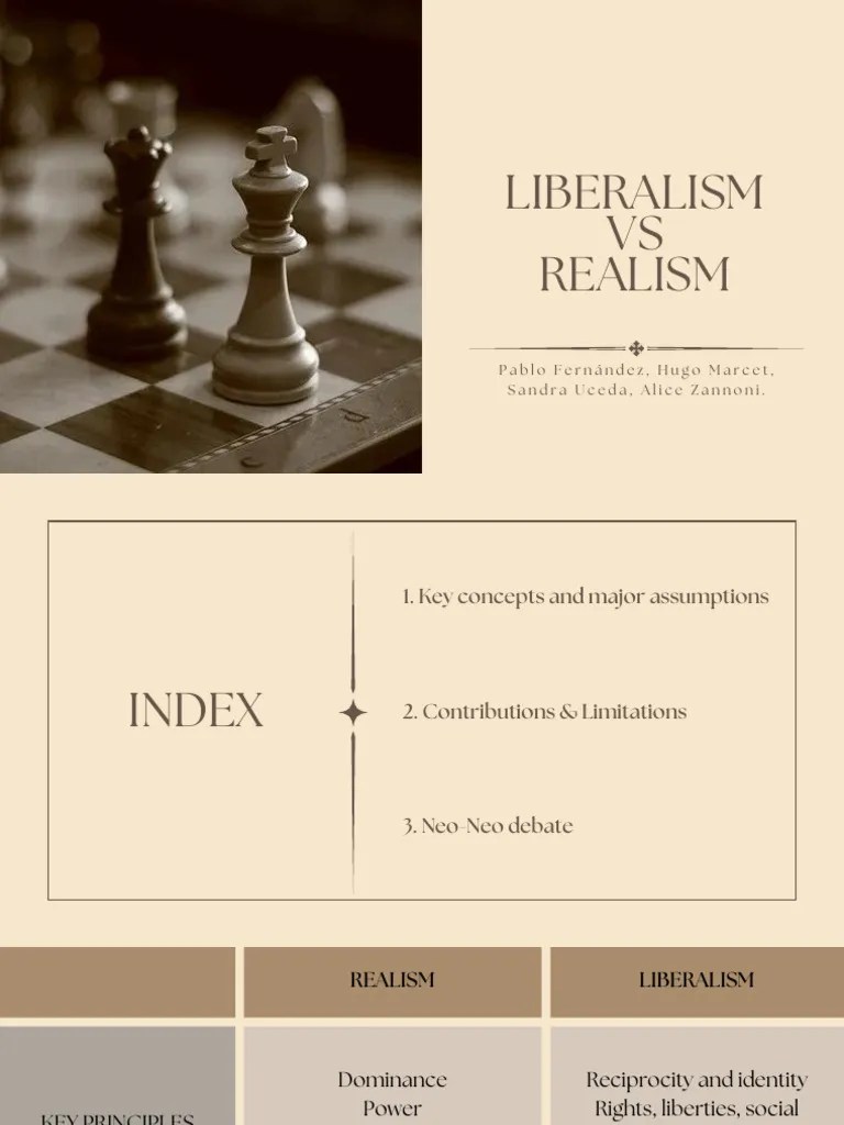 Realism VS Liberalism | PDF