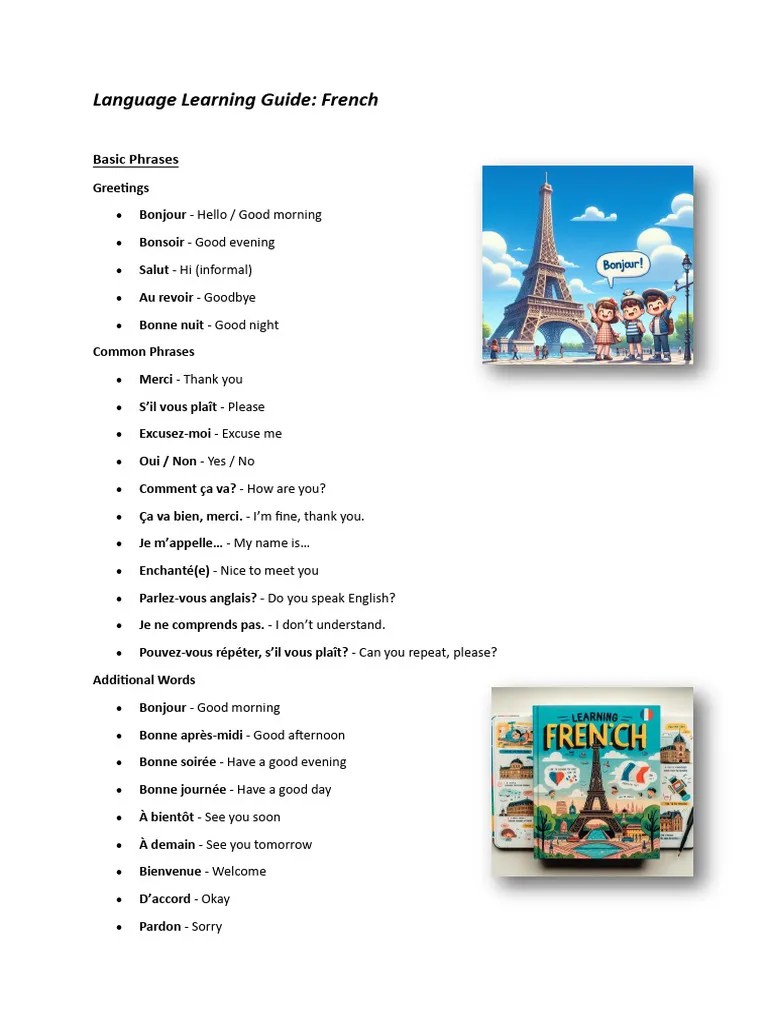 Language Learning Guide - Week 4 Challenge | PDF