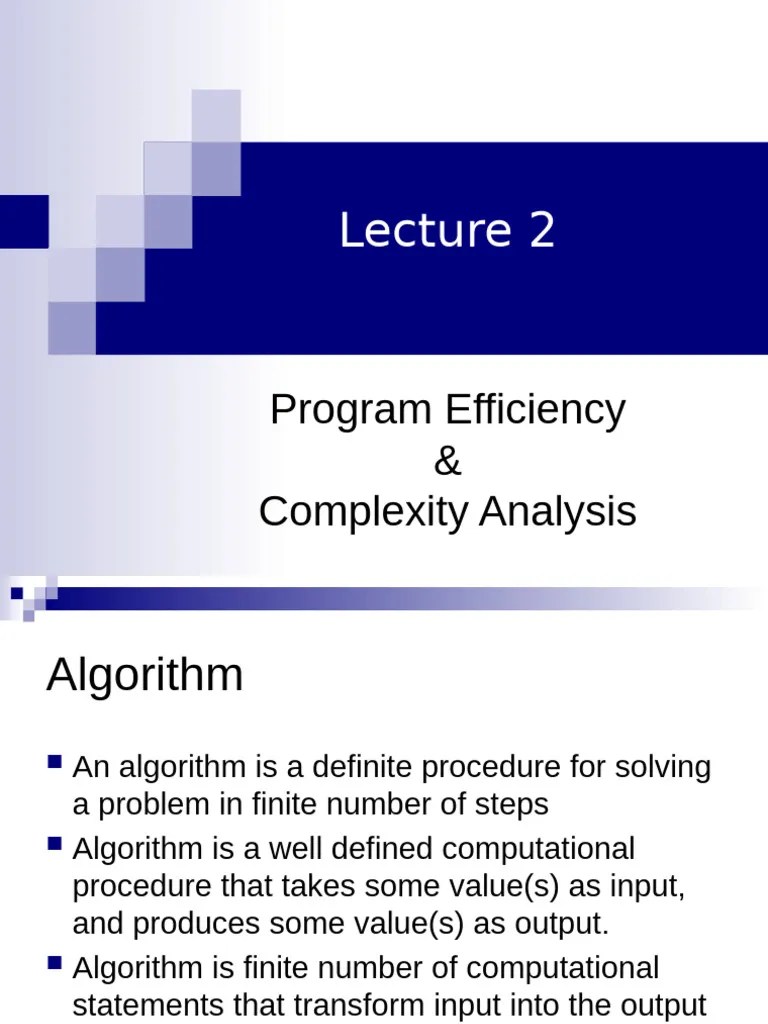 Time Complexity | PDF | Algorithms | Teaching Methods & Materials