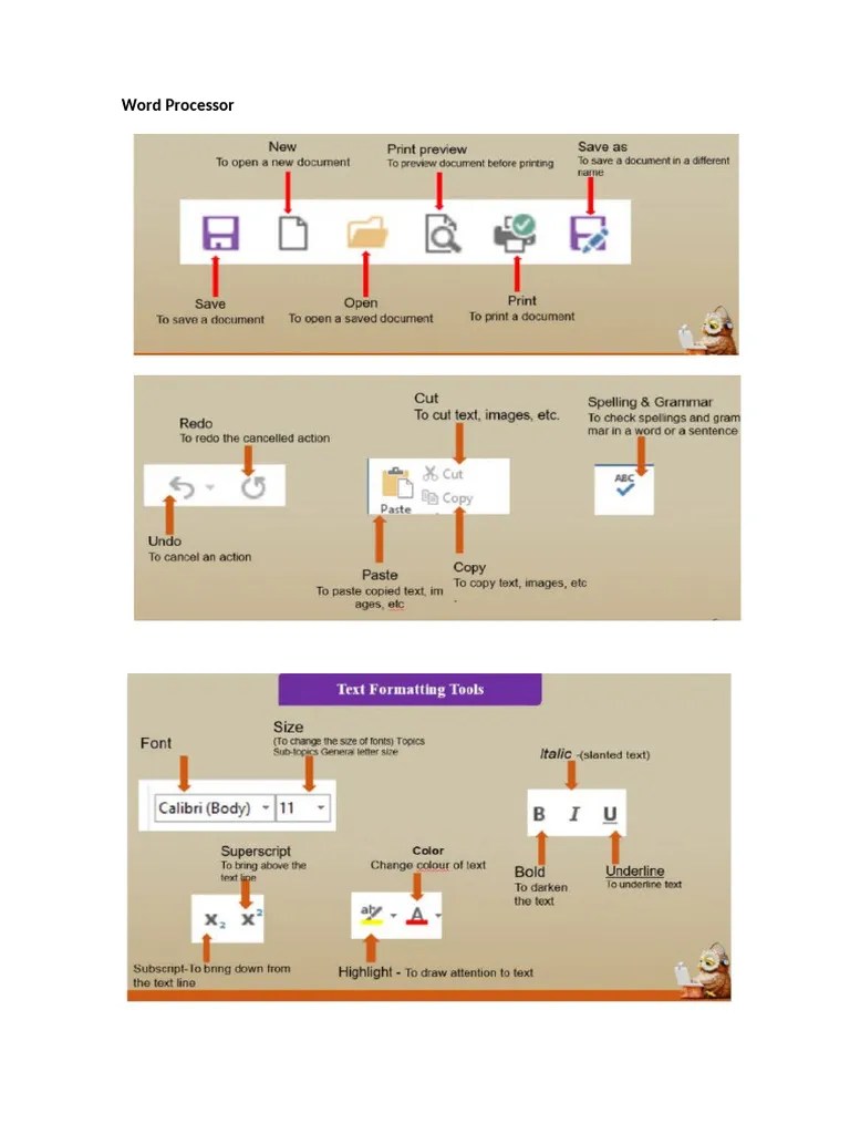Word Processor | PDF