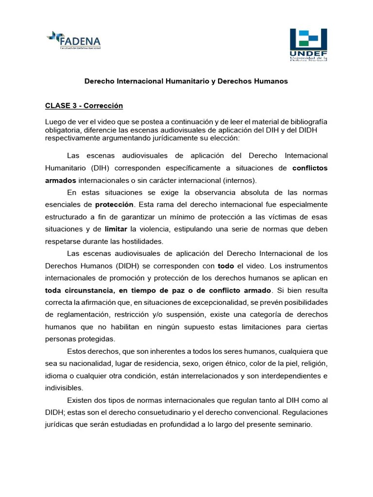 Clase 3 - Corrección General | PDF