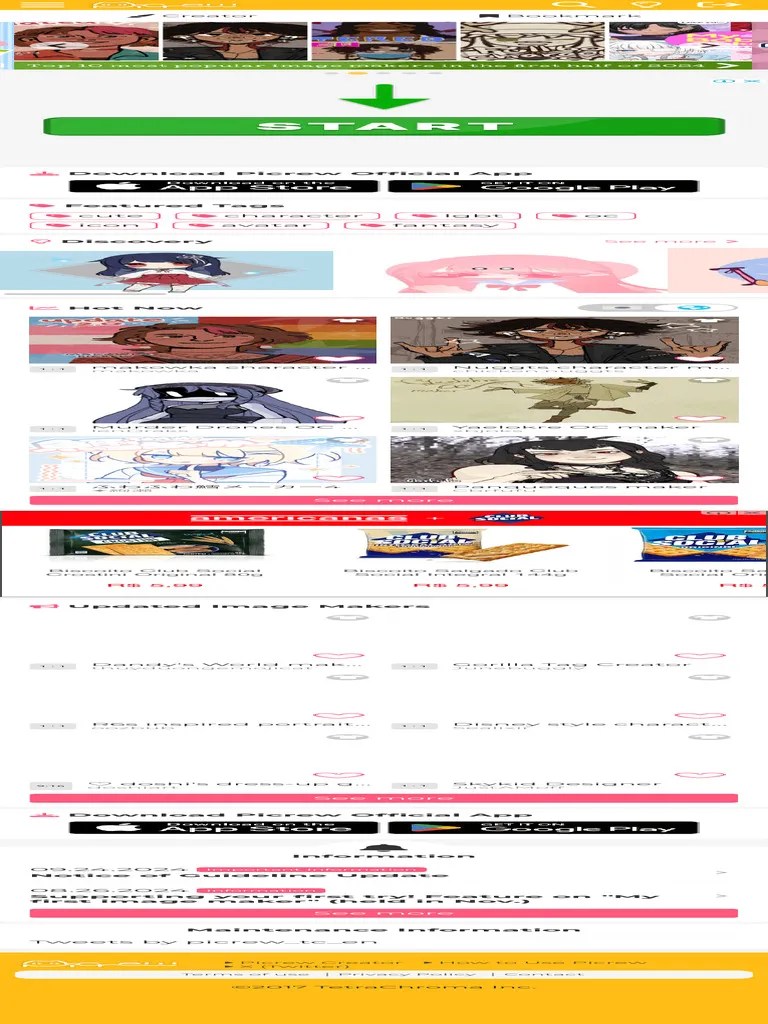 Character Creator Picrew Pdf - High Resolution Ocean Wallpapers for Desktop