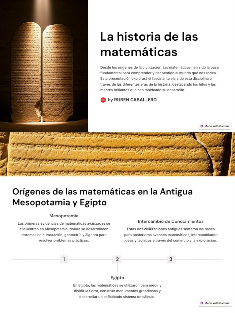 La-historia-de-las-matematicas | PDF