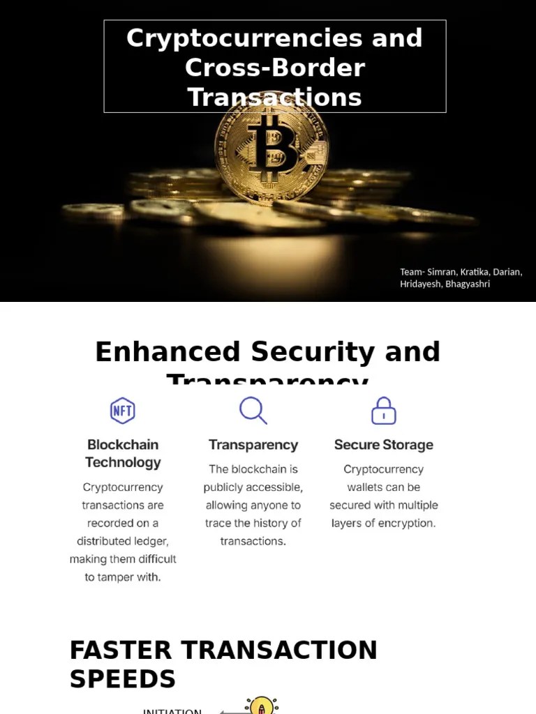 Cryptocurrency - Cross Border Payments | PDF