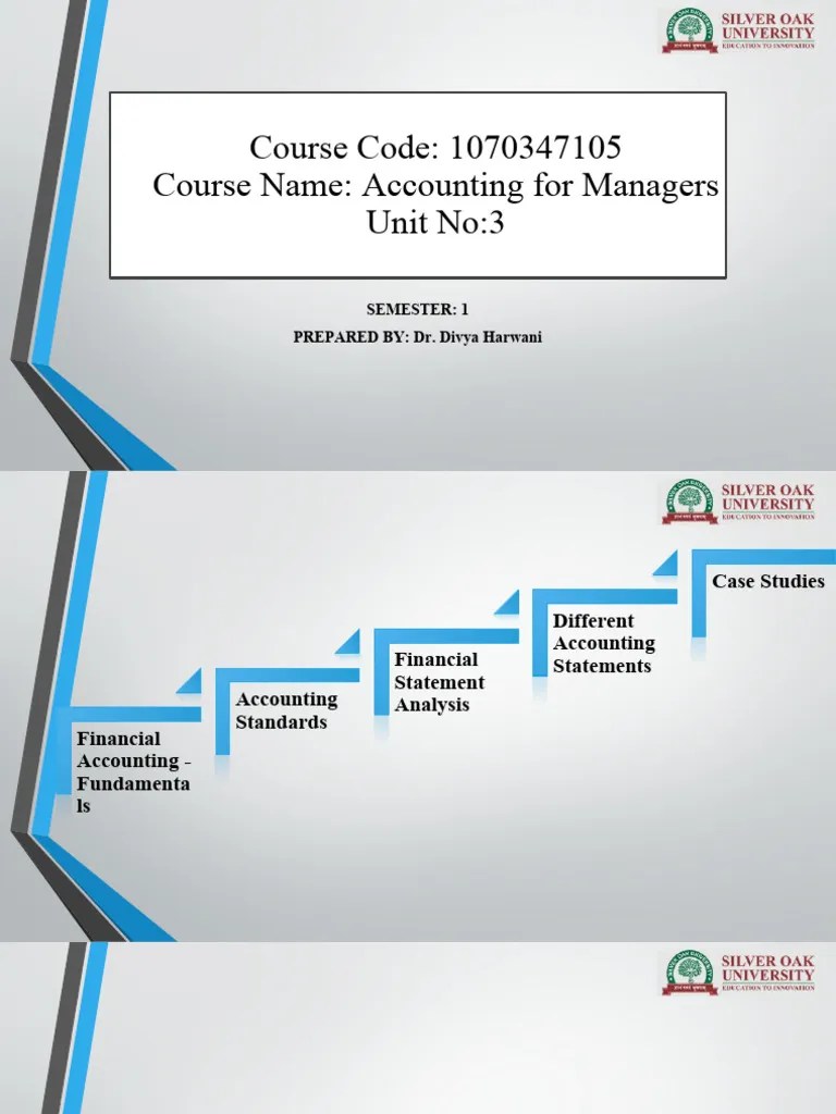 Unit 3 - Financial Statement Analysis | PDF