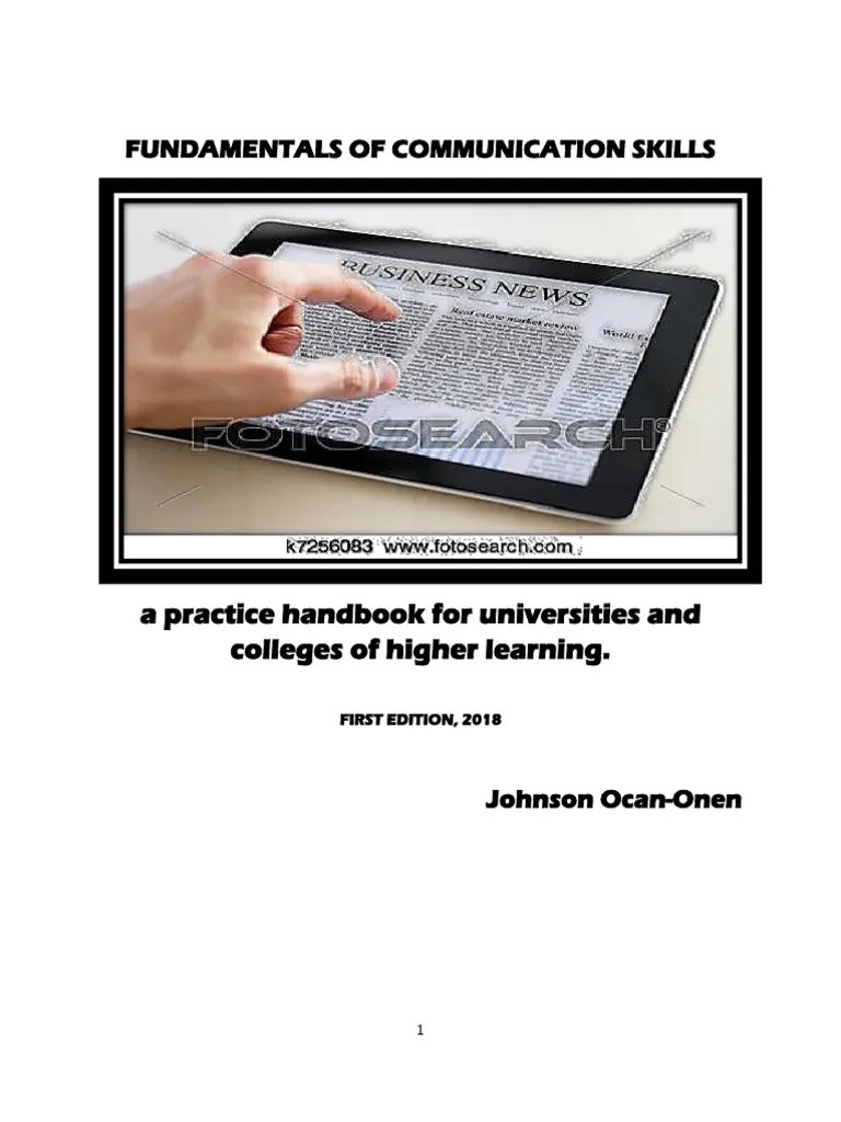 Communication Skills | PDF