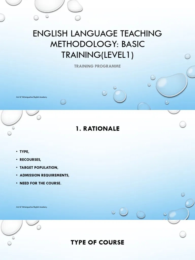 English Language Teaching Methodology J&T English | PDF