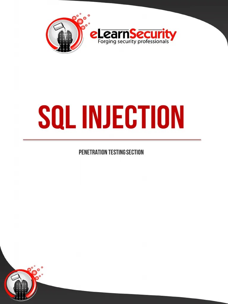 SQL Injection | PDF | World Wide Web | Internet & Web