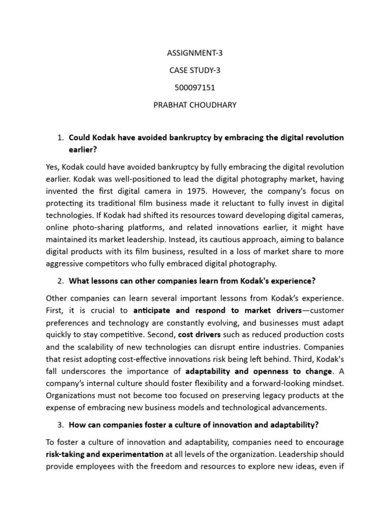 Assignment-3 Exp1892024-C3 500097151prabhatchoudhary | PDF | Innovation | Leadership