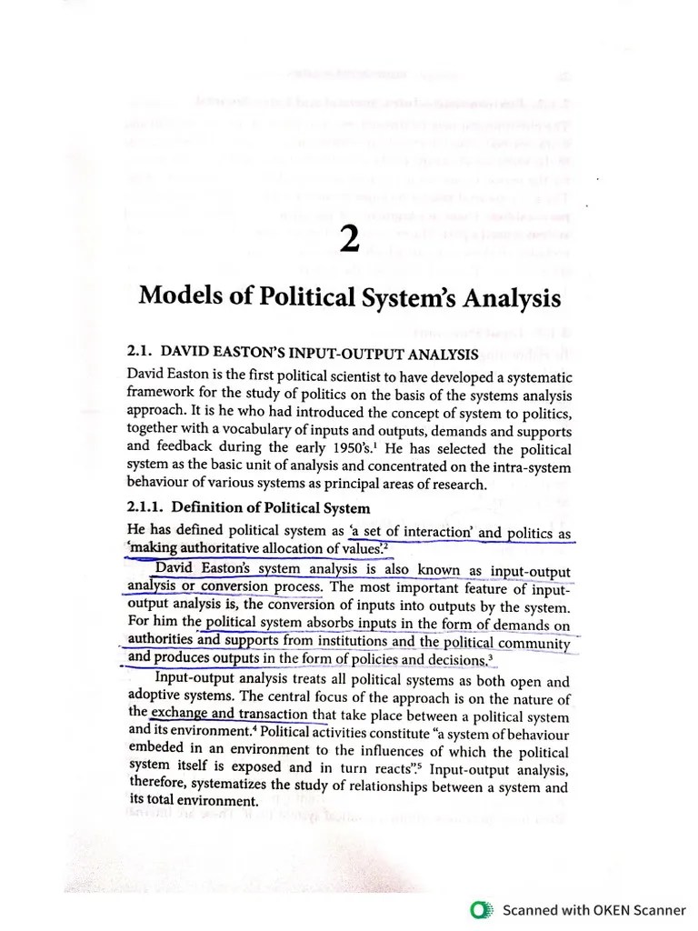 Input Output Model | PDF
