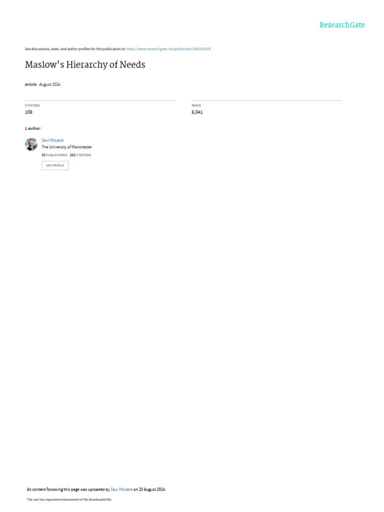 Simplypsychology.org-Maslow-Hierarchy-of-Needs | PDF | Self ...