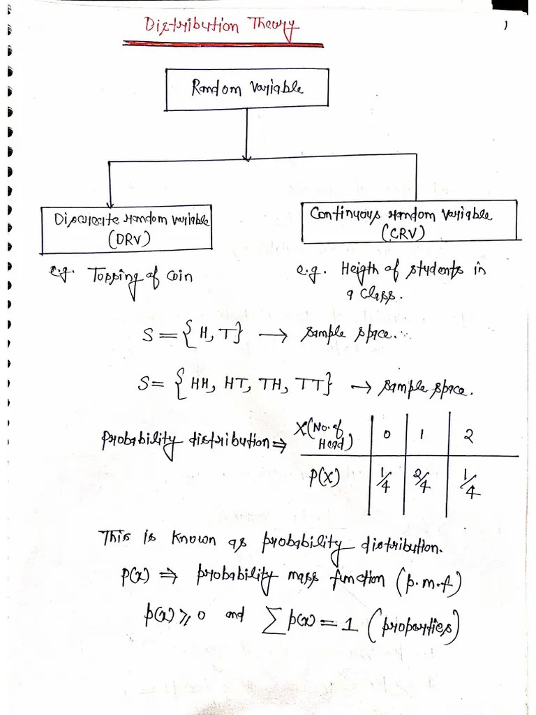 (Lecture-8) Discrete And Continuous Random Variables (Mean Variance) | PDF