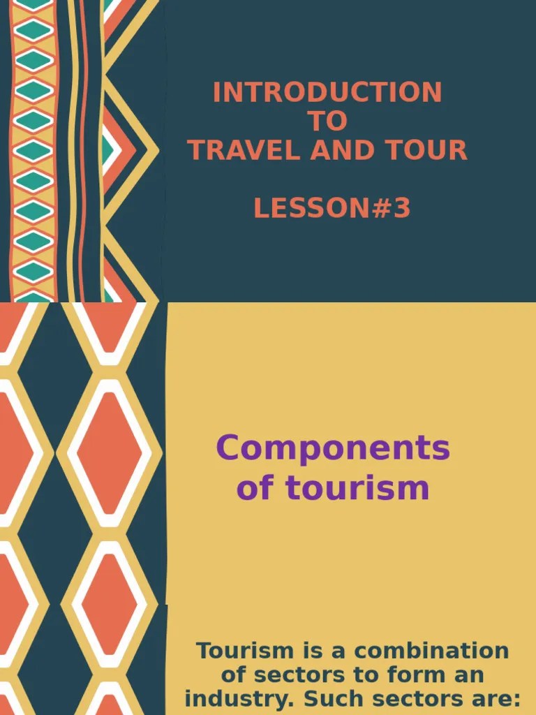 INTRO-TO-TRAVEL-AND-TOUR-LESSON-3 | PDF | Tourism | Transport