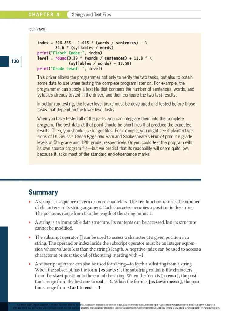 Fundamentals Of Python - First Programs, 2nd Ed | PDF | String ...