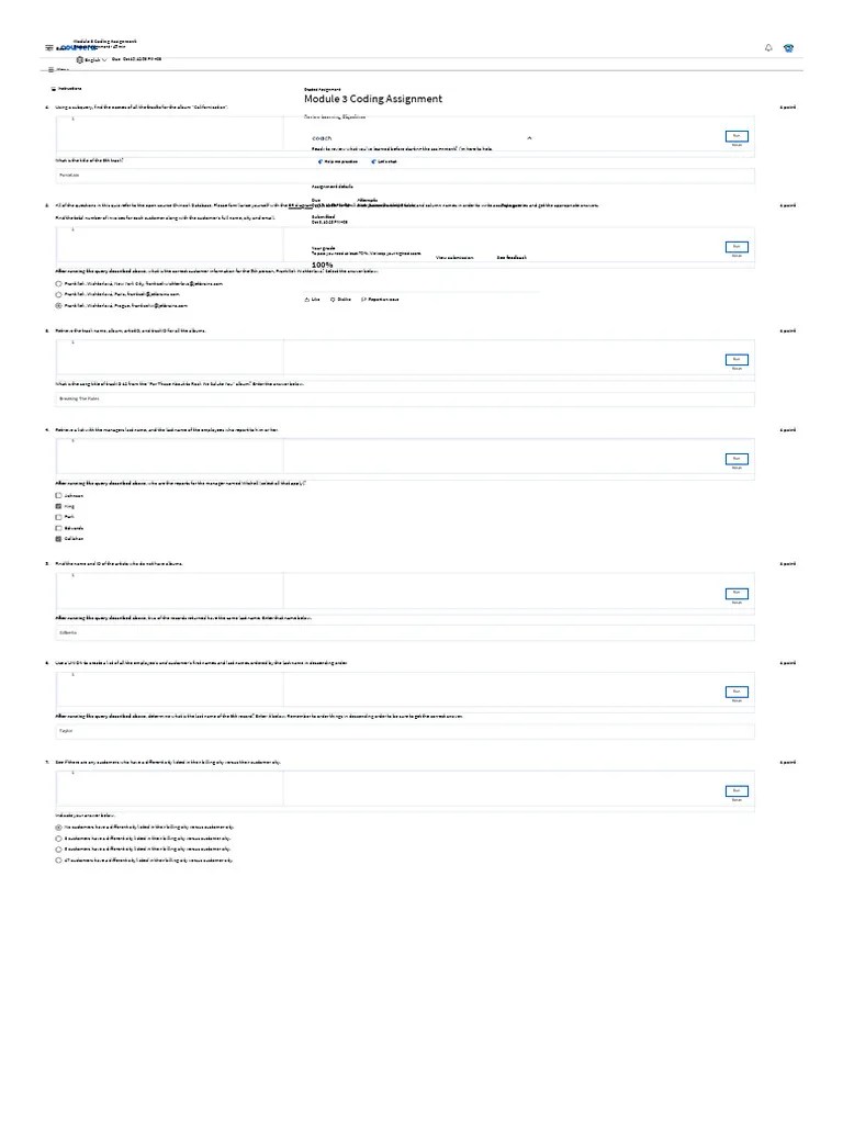 Module 3 Coding Assignment - Coursera | PDF | Data Management Software ...