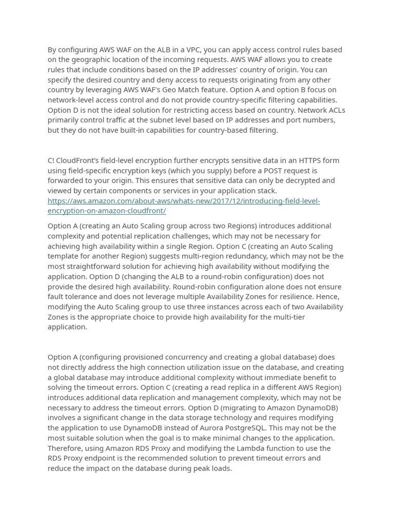 Amazon Aws | PDF | Amazon Web Services | Internet