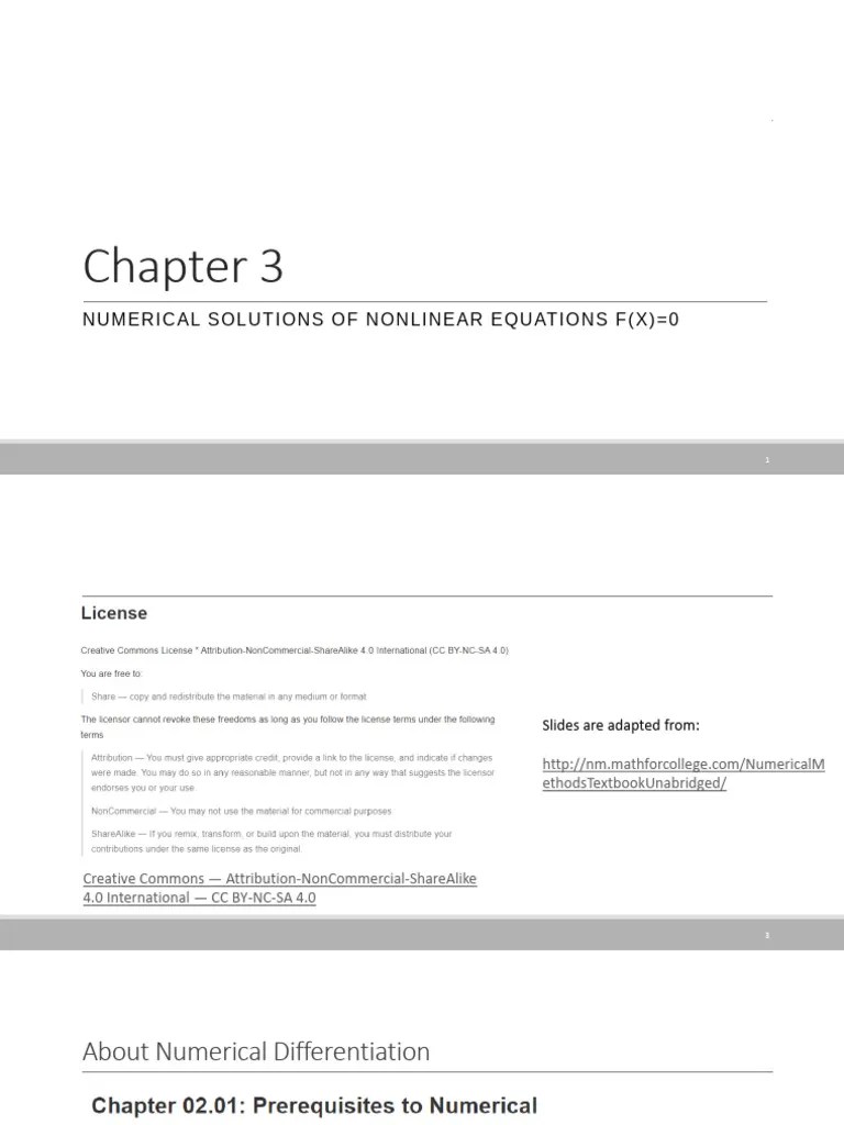 Numerical Methods For Engineers Ch3 | PDF | Mathematical Analysis ...