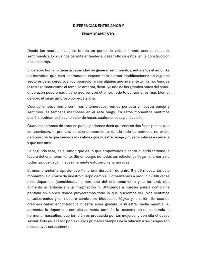 Las 11 Diferencias Entre Amor Y Enamoramiento Pdf - City Backgrounds - Professional High Resolution Collection