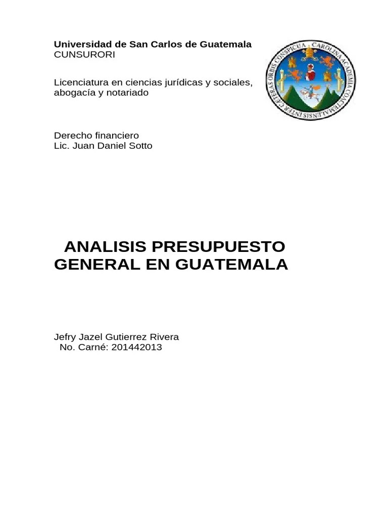 El Proceso Presupuestario | PDF | Presupuesto | Presupuesto Del Gobierno