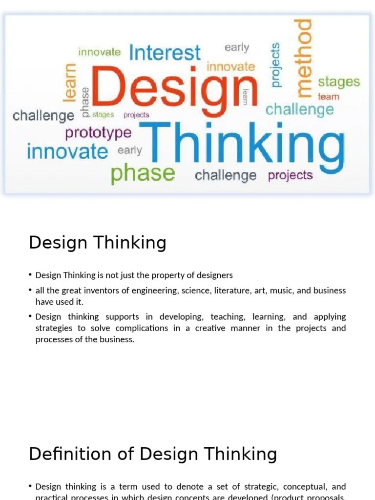 Innovative Design Thinking Module 1 | PDF