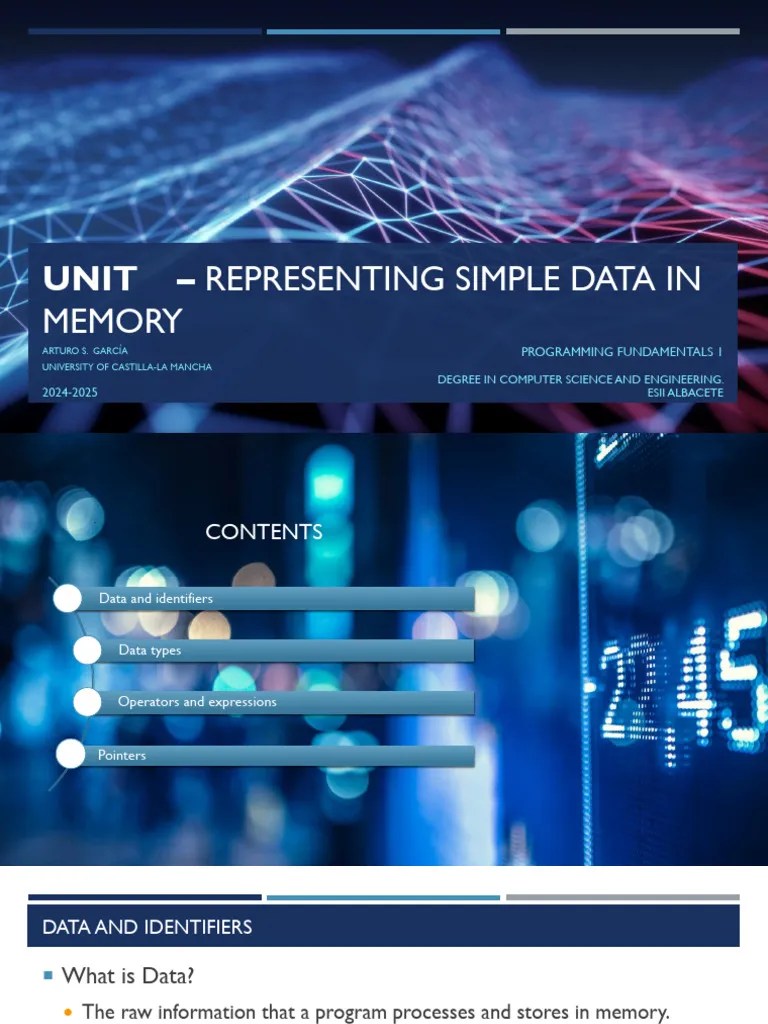 02 - Unit 2. Data Types | PDF | Integer (Computer Science) | Data Type