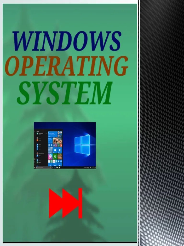 Window Operating System | PDF