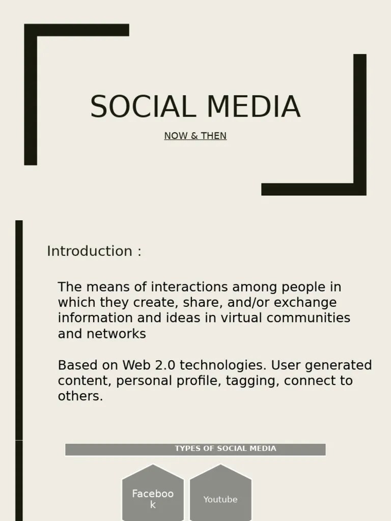 SOCIAL MEDIA | PDF