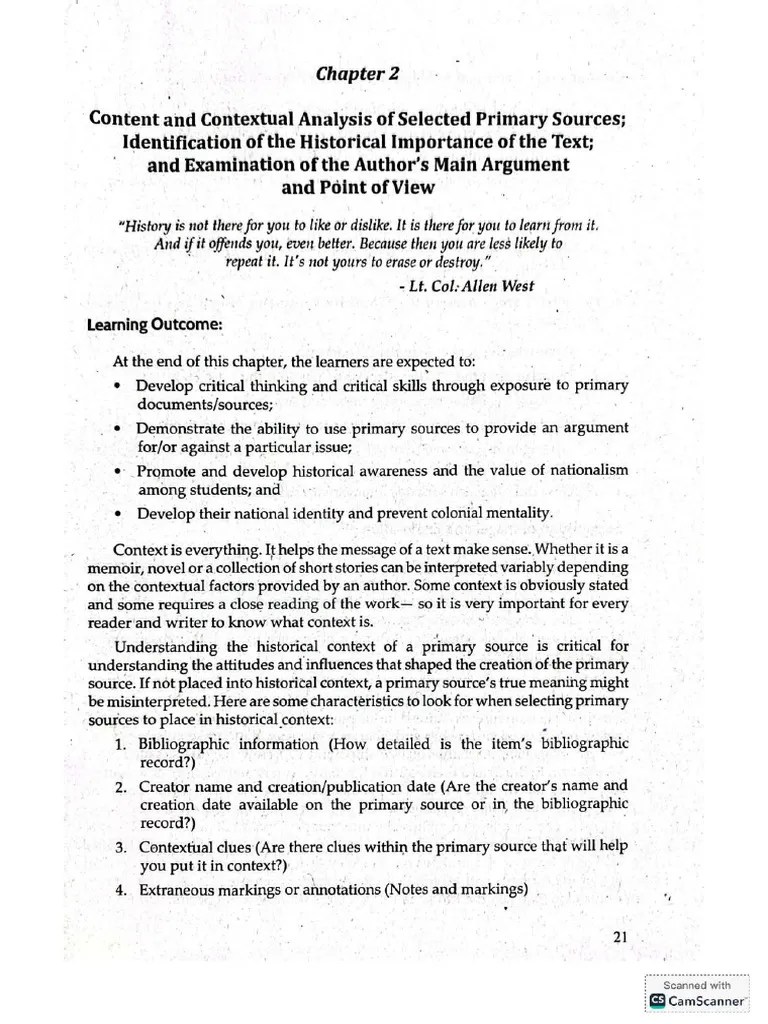 Chapter 2 Readings In Philippine History | PDF