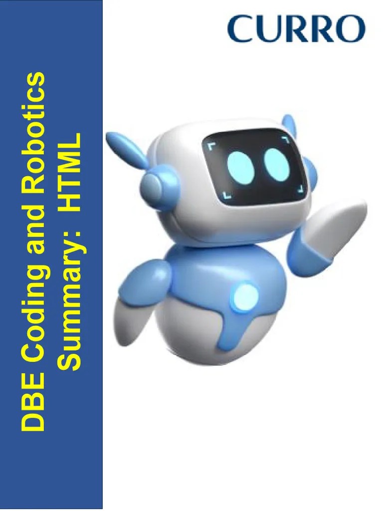 HTML And CSS Grade 8 Booklet | PDF | Html Element | Html