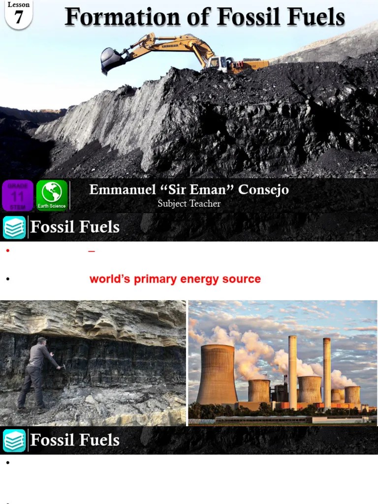 7. Earth Science Lesson 7 Fossil Fuels | PDF | Petroleum | Fuels