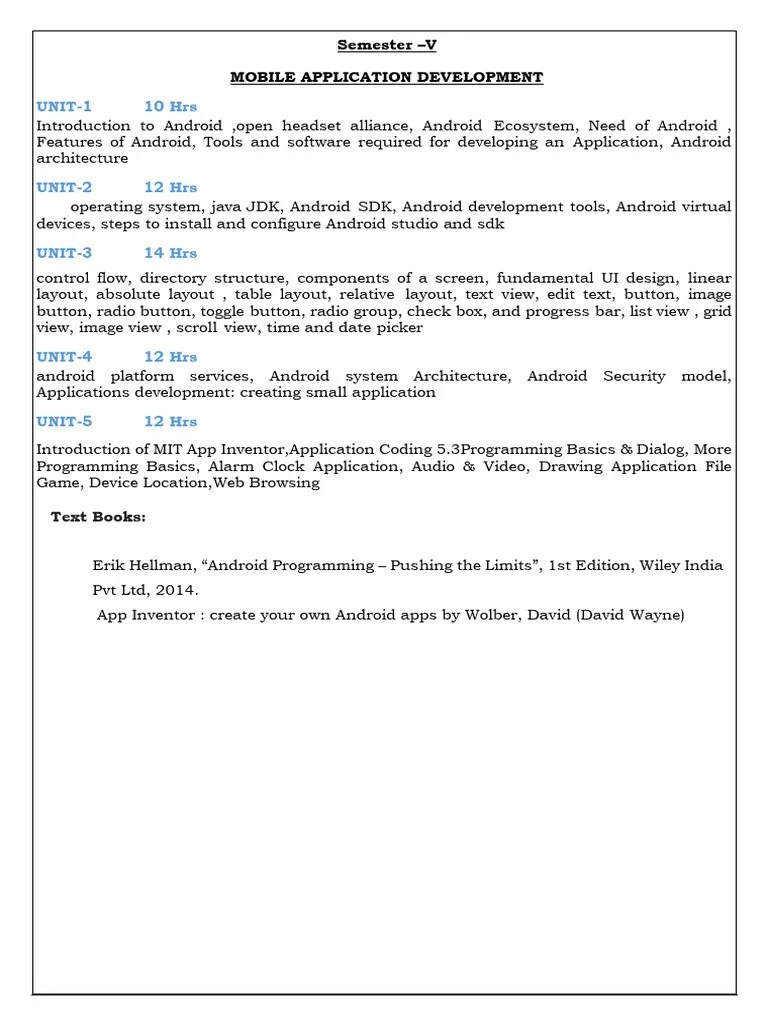Mad Notes | PDF | Android (Operating System) | Java (Programming Language)