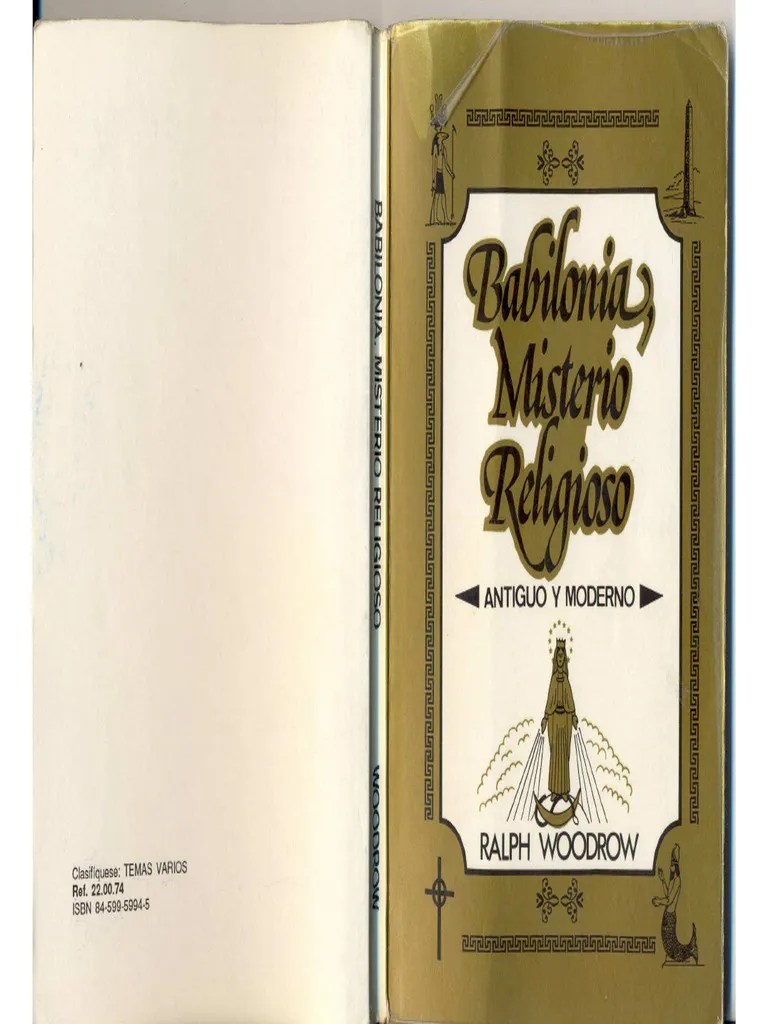 Babilonia Misterio Religioso Ralph Woodrow | PDF