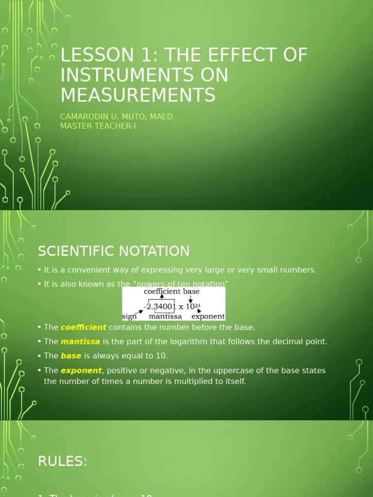 Physics-1-Lesson-1 | PDF | International System Of Units | Measurement