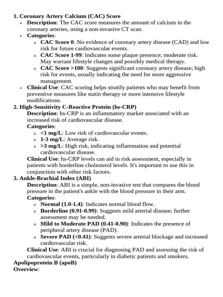 Coronary Artery Calcium | PDF | Cardiovascular Diseases | Atherosclerosis