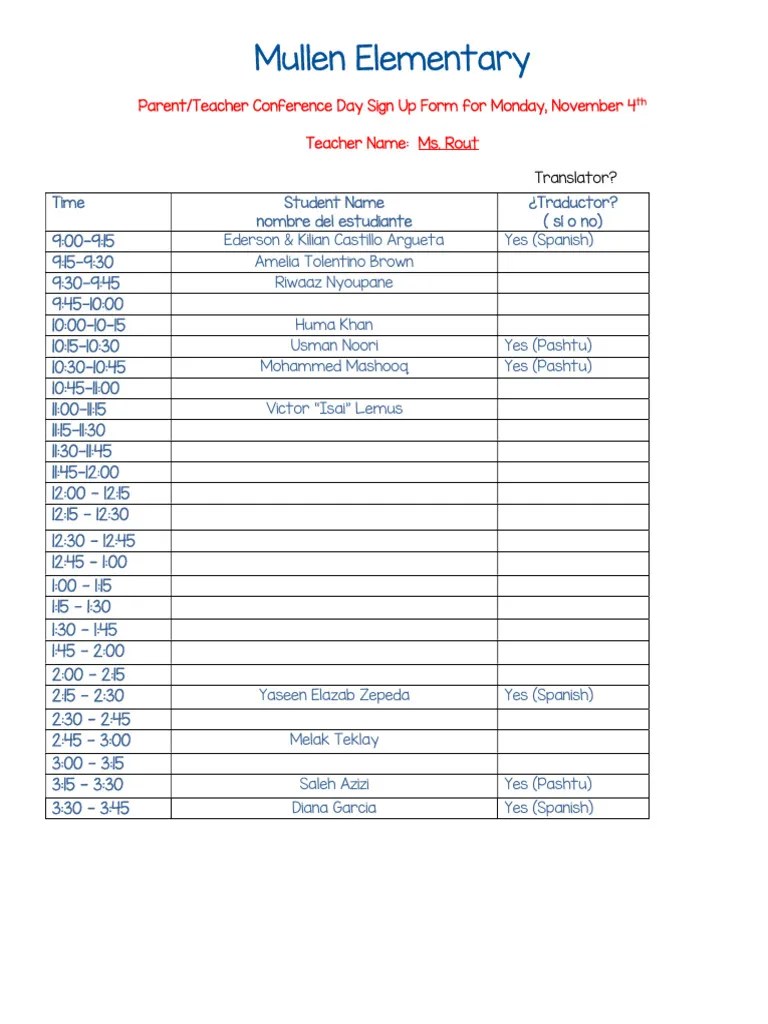 Conference Schedule | PDF