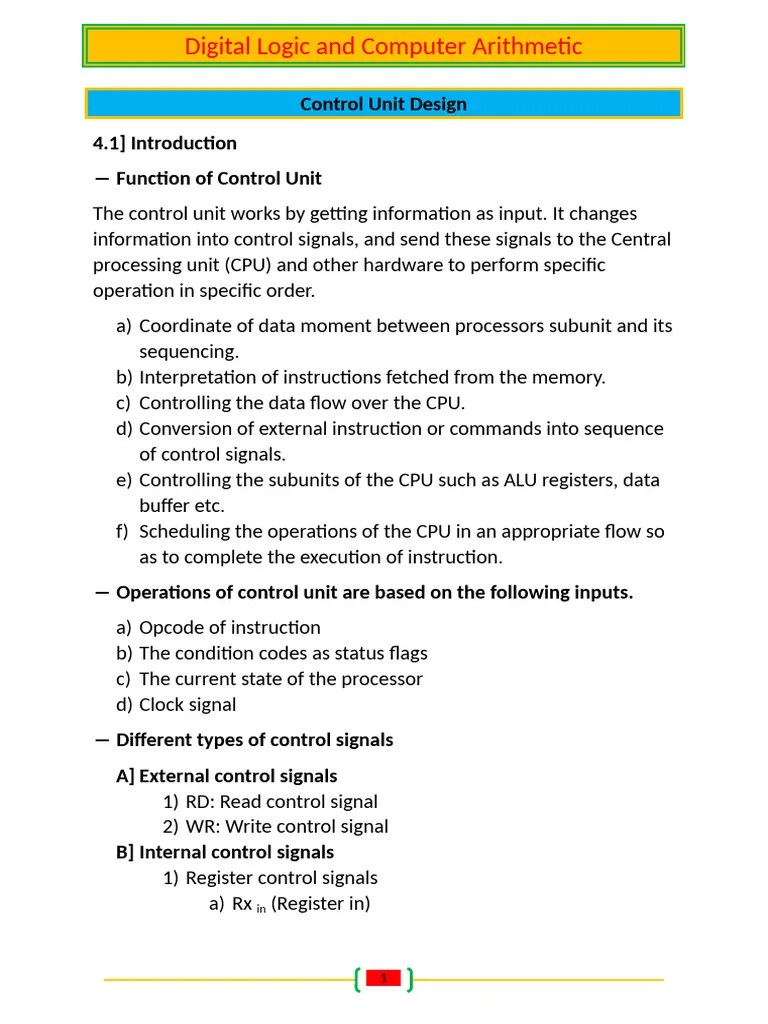 Digital Logic And Computer Architecture | PDF | Computer Data Storage ...