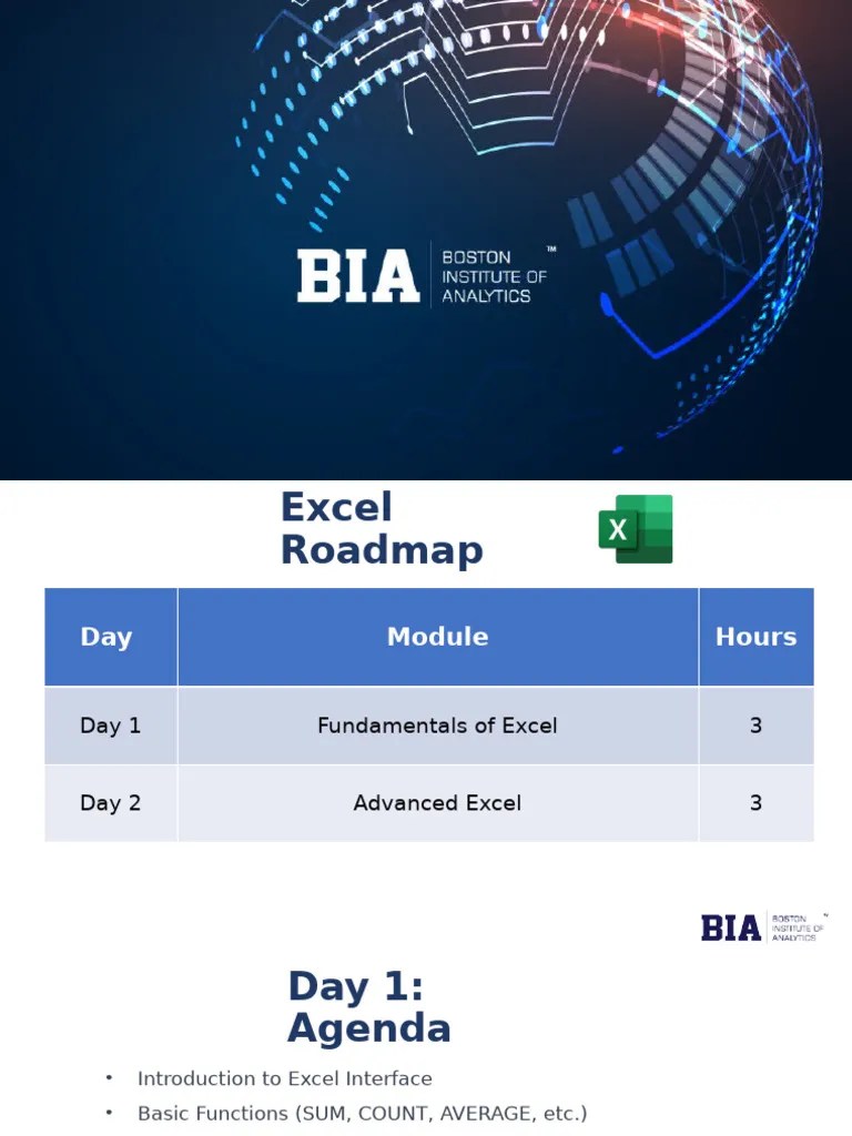 02_fundamentals Of Excel | PDF | Microsoft Excel | Computing