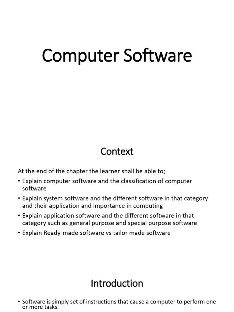 Computer Software | PDF | Graphical User Interfaces | Operating System