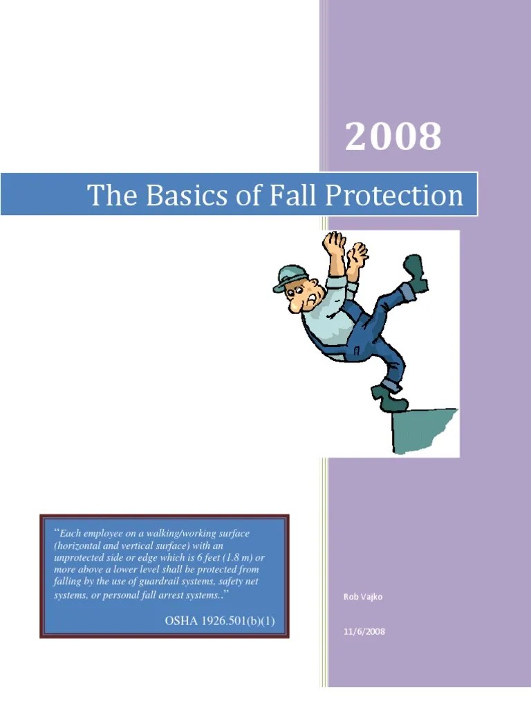 The Basics Of Fall Protection | PDF | Nature