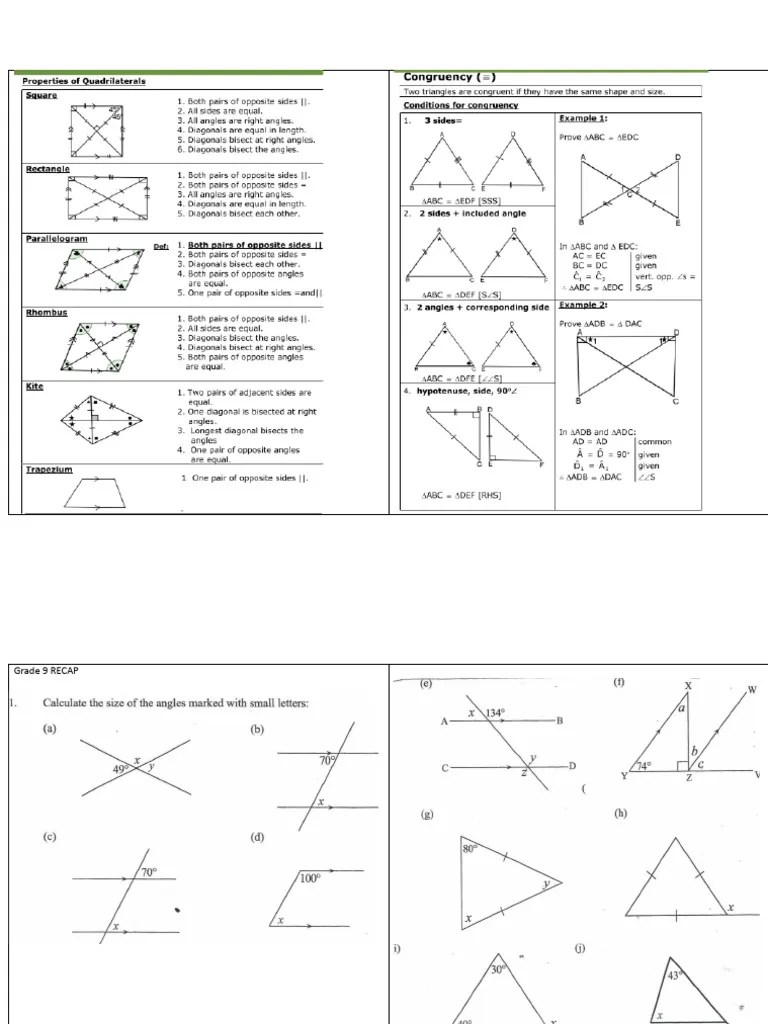 Euclidean Geometry LP 4 | PDF | Home & Garden
