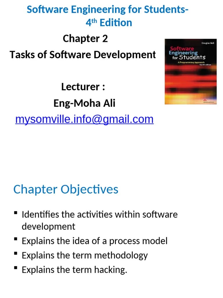 Module 02-Task Of Software Development-1 | PDF | Software Testing ...