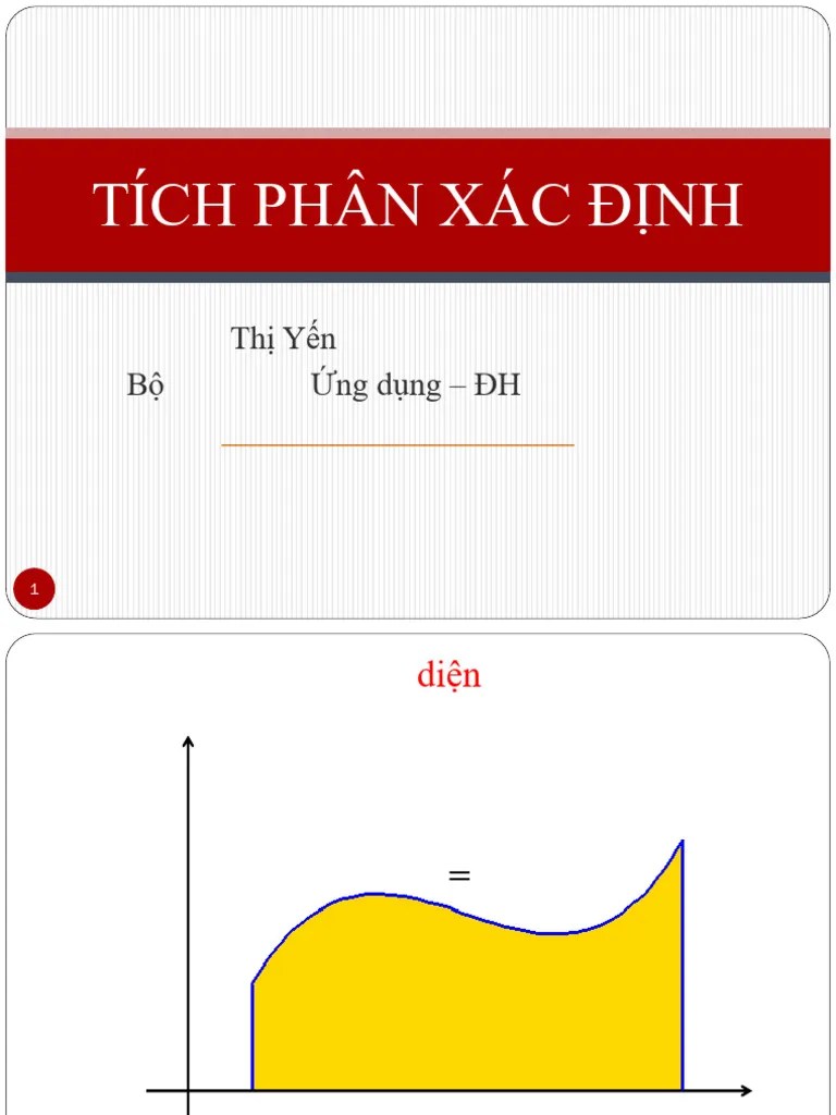 Tich Phan Xac Dinh | PDF