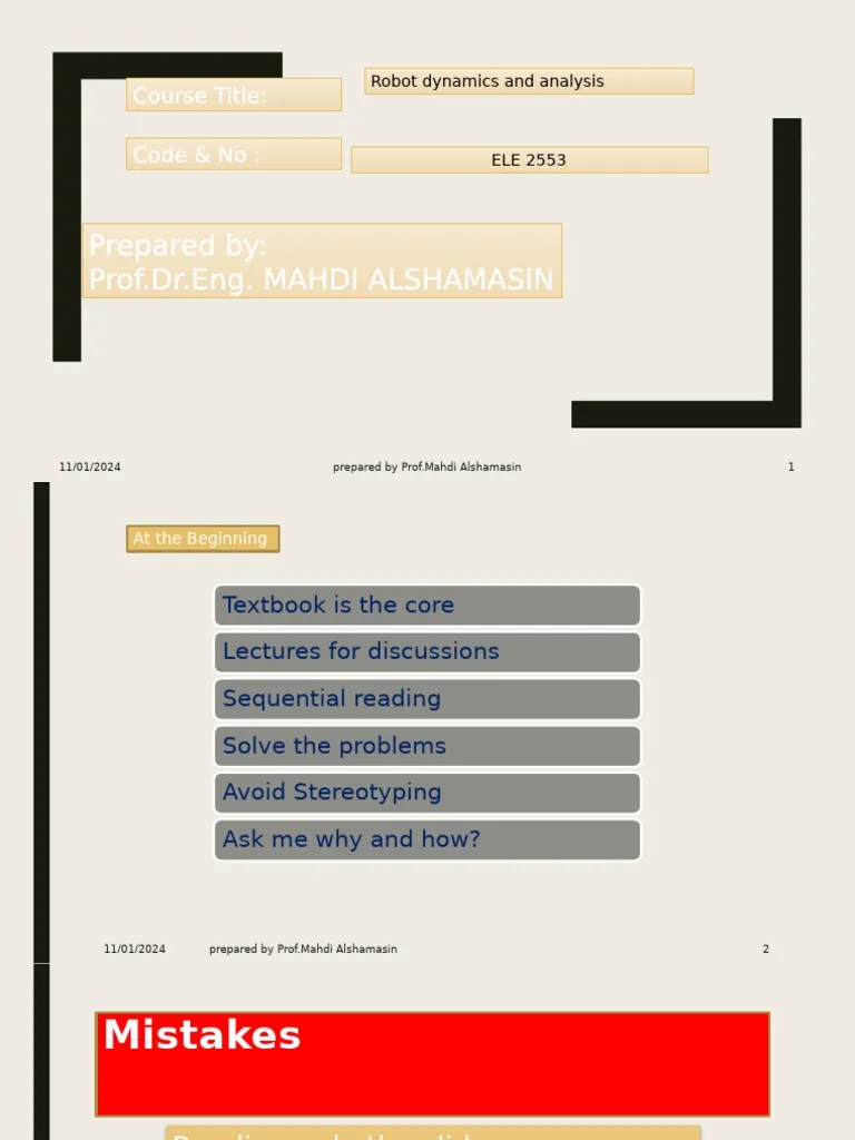 Chapter 1, Introduction To Robotics | PDF | Robot | Robotics