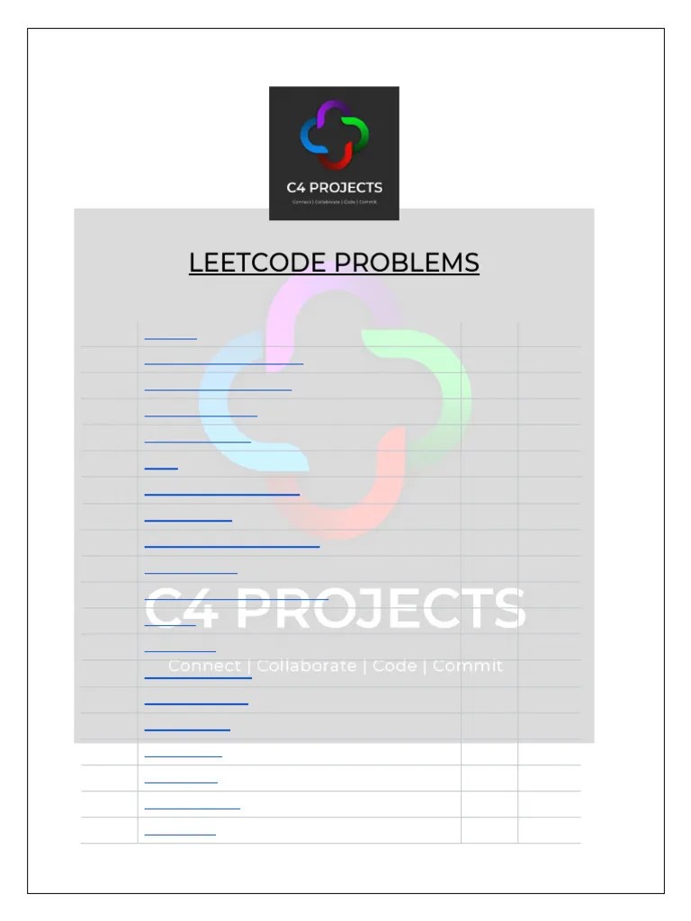 #Leetcode Problems | PDF | String (Computer Science) | Matrix (Mathematics)